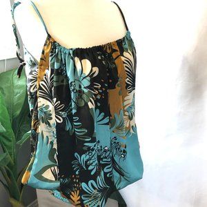 GURU | Turquois Black Gold Multi Wear Dress (size L)